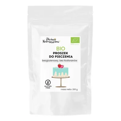 Zdrowo Namieszane Proszek do pieczenia 200 g Bio