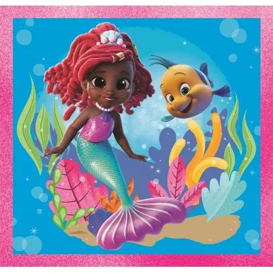 Puzzle 3x48 el. SuperColor. Ariel Clementoni