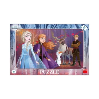 Puzzle ramkowe 15 el. Kraina Lodu Frozen II Dino Toys
