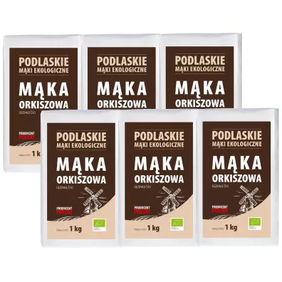 BioLife Mka Orkiszowa razowa Zestaw 6 kg Bio