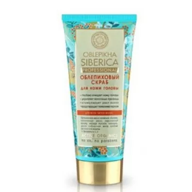 Natura Siberica Oblepikha Scalp Scrub All Types Hair rokitnikowy peeling do skry gowy dla wszystkich rodzajw wosw