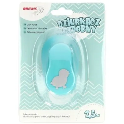Dziurkacz dekoracyjny  25 Kurczak Wielkanoc BREWIS D25-74