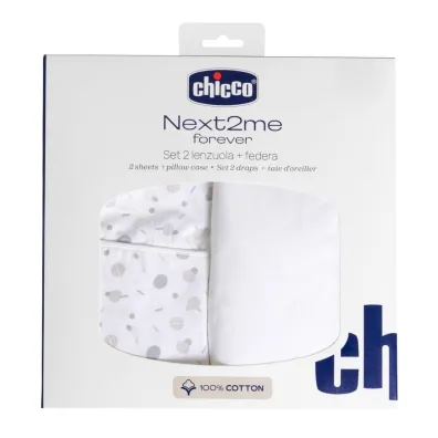 Chicco Prze�cierad�o Next2Me Forever G/D+P confetti