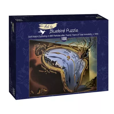 Puzzle 1000 el. Salvador Dali, Mikki zegarek, 1954 Bluebird Puzzle