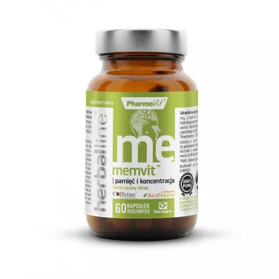 Pharmovit Memvit Suplement diety 60 kaps.