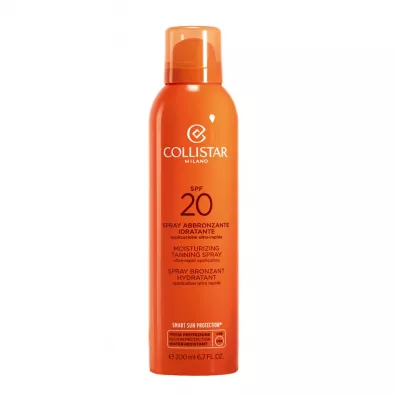 Collistar Moisturizing Tanning Spray SPF20 nawil�aj�cy spray do opalania 200 ml