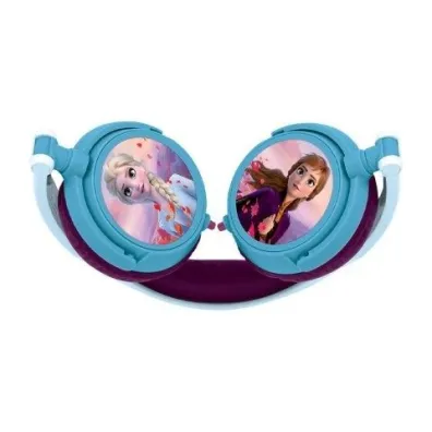 Sk�adane s�uchawki przewodowe stereo Frozen z g�o�no�ci� bezpieczn� dla dzieci Lexibook HP010FZ