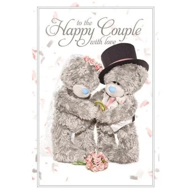 Carte Blanche Karnet holograficzny 3D To the Happy Couple With Love 228x152