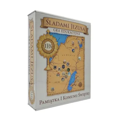 Gra edukacyjna. �ladami Jezusa. Pami�tka I Komunii �wi�tej - Kazimierz Wasilewski