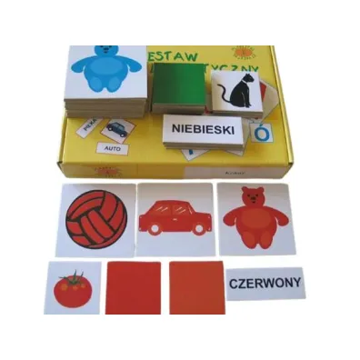 Zestaw dydaktyczny. Kolory