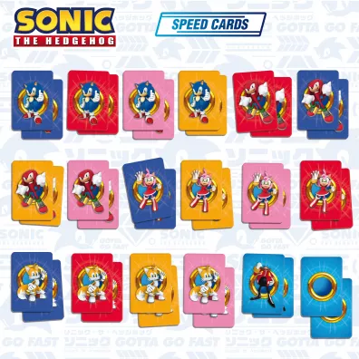 Sonic cards game 99269 Lisciani