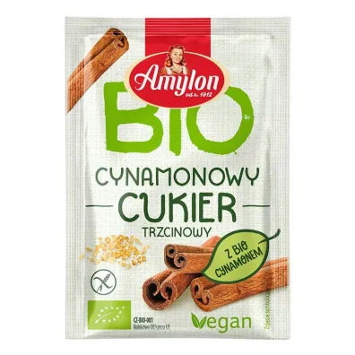 Amylon Cukier cynamonowy Zestaw 6 x 20 g Bio