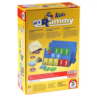 Gra Rummy Kids wersja dla dzieci Schmidt Spiele-Gry