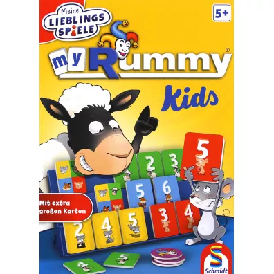 Gra Rummy Kids wersja dla dzieci Schmidt Spiele-Gry