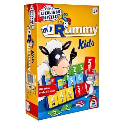 Gra Rummy Kids wersja dla dzieci Schmidt Spiele-Gry