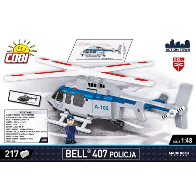 Action Town. Bell 407 Policja