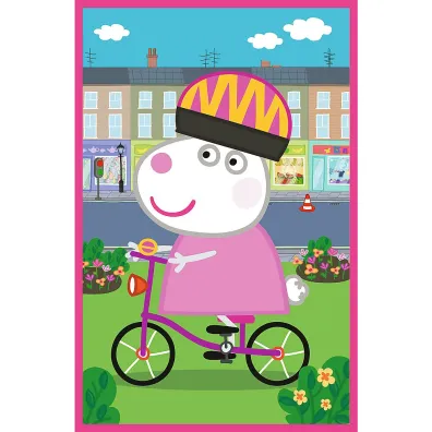 Puzzle 3x50 el. Si�a przyja�ni Peppa Pig Trefl