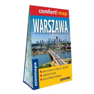 Comfort! map Warszawa 1:26 000