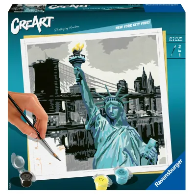 Malowanie po numerach CreArt -Nowy Jork Ravensburger