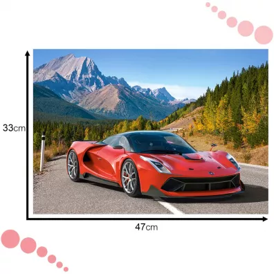 Puzzle 500 el. G�rska przeja�d�ka Castorland