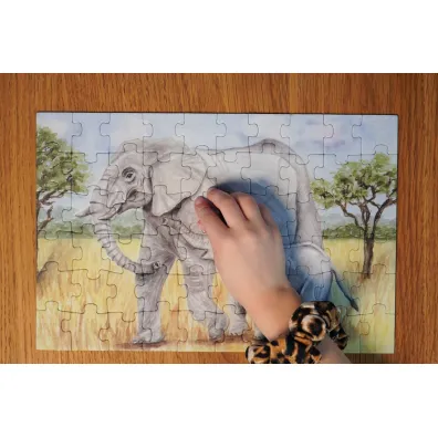 Puzzle 60 el. S�onie Mama Maluje