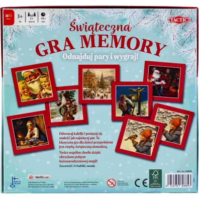�wi�teczna gra memory Tactic