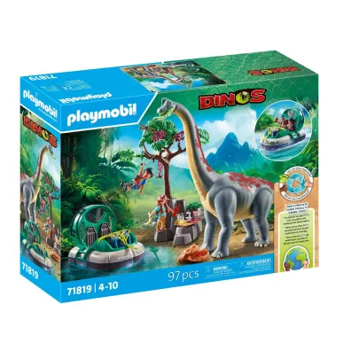 Dinos Playmobil Brachiozaur z poduszkowcem 71819