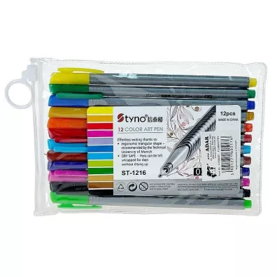 Adar Cienkopisy 12 kolor�w