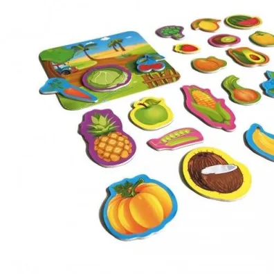 Zestaw magnes�w. Warzywa i owoce Roter Kafer