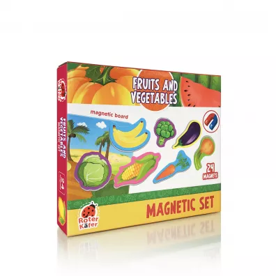 Zestaw magnesw. Warzywa i owoce Roter Kafer