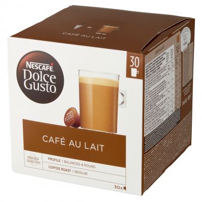 Nescafe Dolce Gusto Caf au Lait Kawa w kapsukach 30 x 10 g