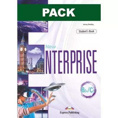 New Enterprise B2+/C1. Podr�cznik papierowy + DigiBook (kod) (edycja mi�dzynarodowa) - Jenny Dooley