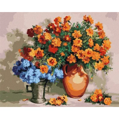Ideyka Malowanie po numerach - Kwiatowe u�ciski 40x50cm