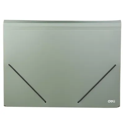 Deli Teczka A4 z gumk� 13-przegr�dek 1szt.mix