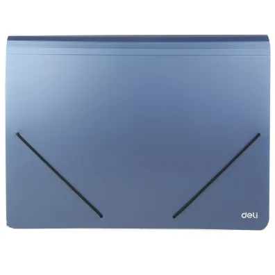 Deli Teczka A4 z gumk� 13-przegr�dek 1szt.mix
