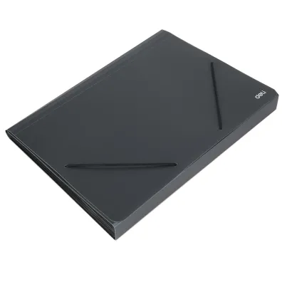 Deli Teczka A4 z gumk� 13-przegr�dek 1szt.mix