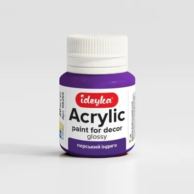 Ideyka Farba akrylowa Perskie indygo 20ml