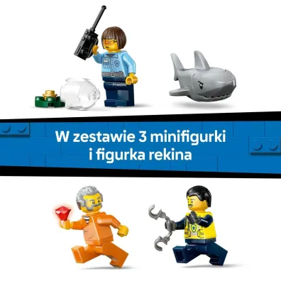 LEGO City Po�cig �odzi� policyjn� 60456
