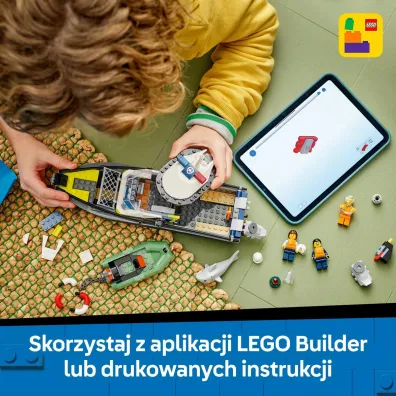 LEGO City Po�cig �odzi� policyjn� 60456