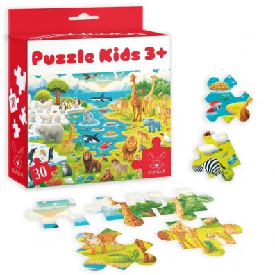 Puzzle 30 el. Kids Dzikie Zwierz�ta 3+ Kangur