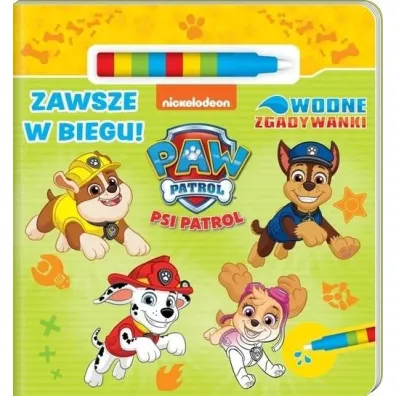 Psi Patrol. Wodne Zgadywanki. Zawsze w biegu!