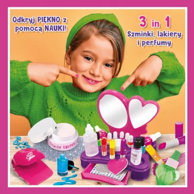 Lisciani I'm a Genius Wielkie laboratorium nauk kosmetycznych 304-PL102662