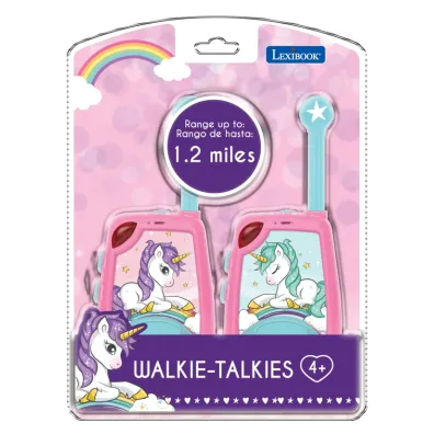 Kr�tkofalowki Walkie-talkie Jednoro�ec z funkcj� alfabetu Morse`aTW25UNI Lexibook-Apollo