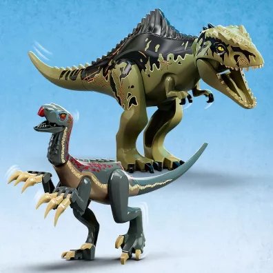 LEGO Jurassic World Atak giganotozaura i terizinozaura 76949