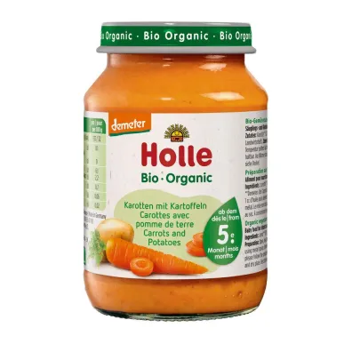 Holle Marchew - ziemniak bezglutenowe od 5 miesi�ca Demeter 190 g Bio