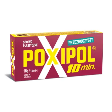 Bripox LUZ: Spoiwo do metalu, przezroczyste Poxipol 21 g