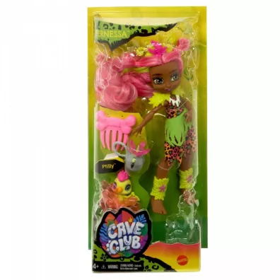 Cave Club Lalka Fernessa + Ptilly Mattel