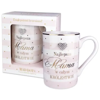 Pan Dragon Kubek Mad Dots - Najlepsza Mama