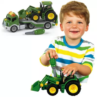Traktor John Deere do skrcania na lawecie Klein