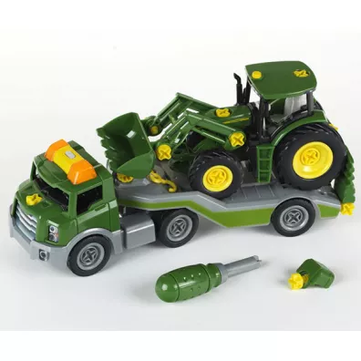 Traktor John Deere do skrcania na lawecie Klein